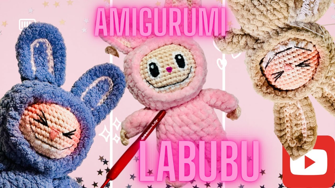 Ojos de Labubu pintados