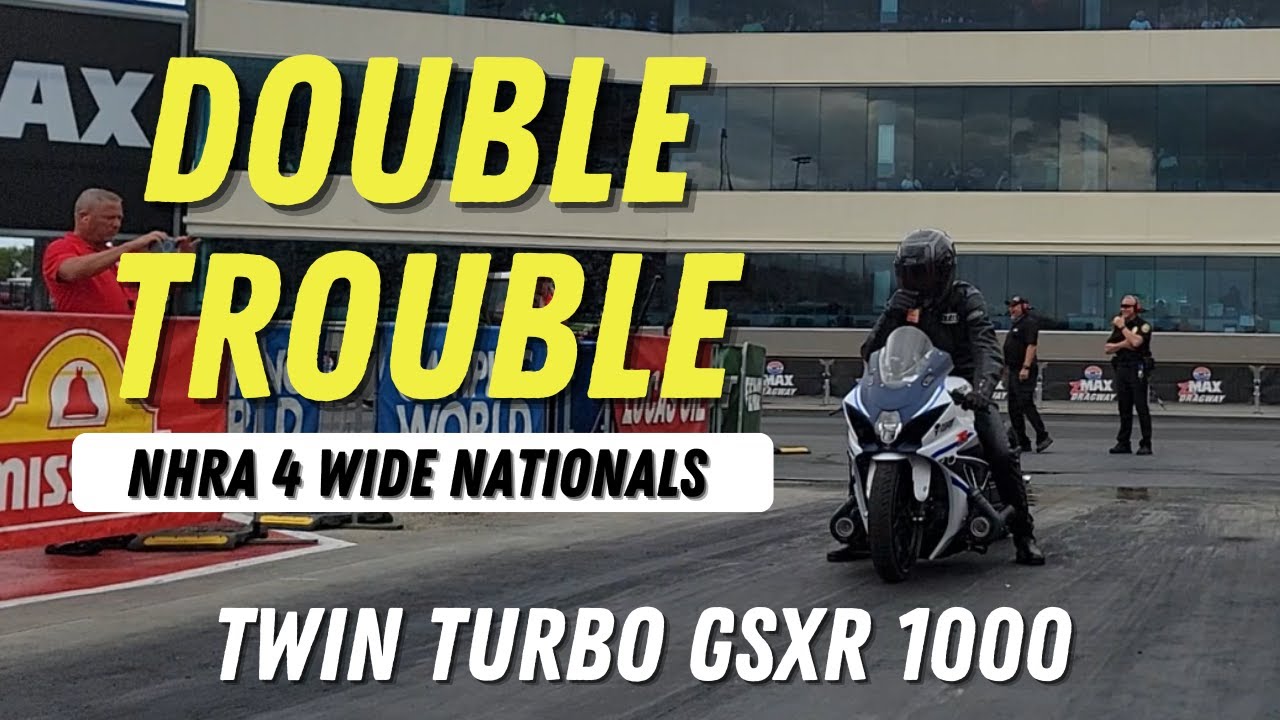 I Took My Twin Turbo GSXR 1000 to NHRA