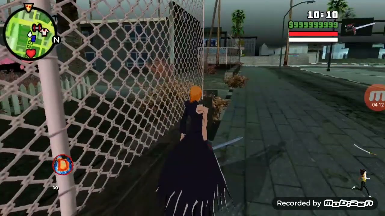 gta sa mod ICHIGO KUROSAKI