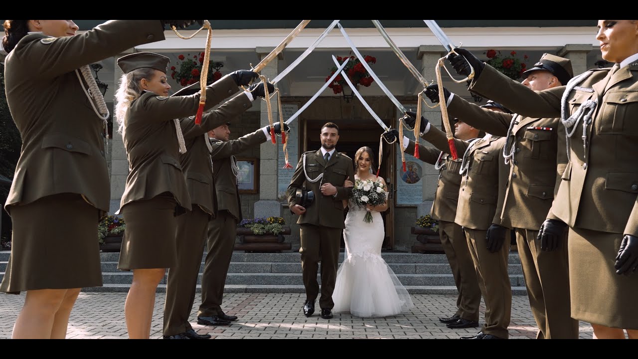 Sandra & Patryk ślub w Szczyrku Romeo & Julia Szczyrk trailer ślubny