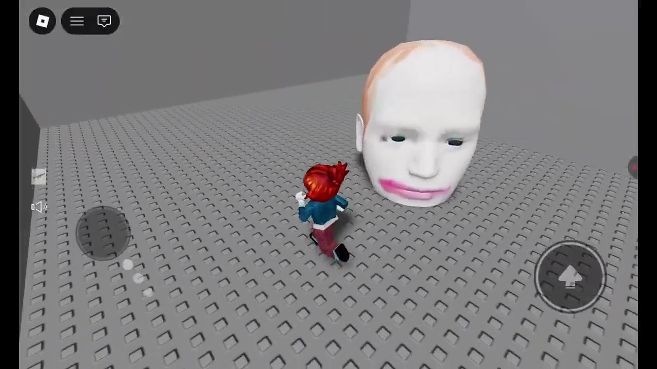 Je joue a échape a la téte  mais je trouve des petit secret et je l'ai decouvre  #roblox