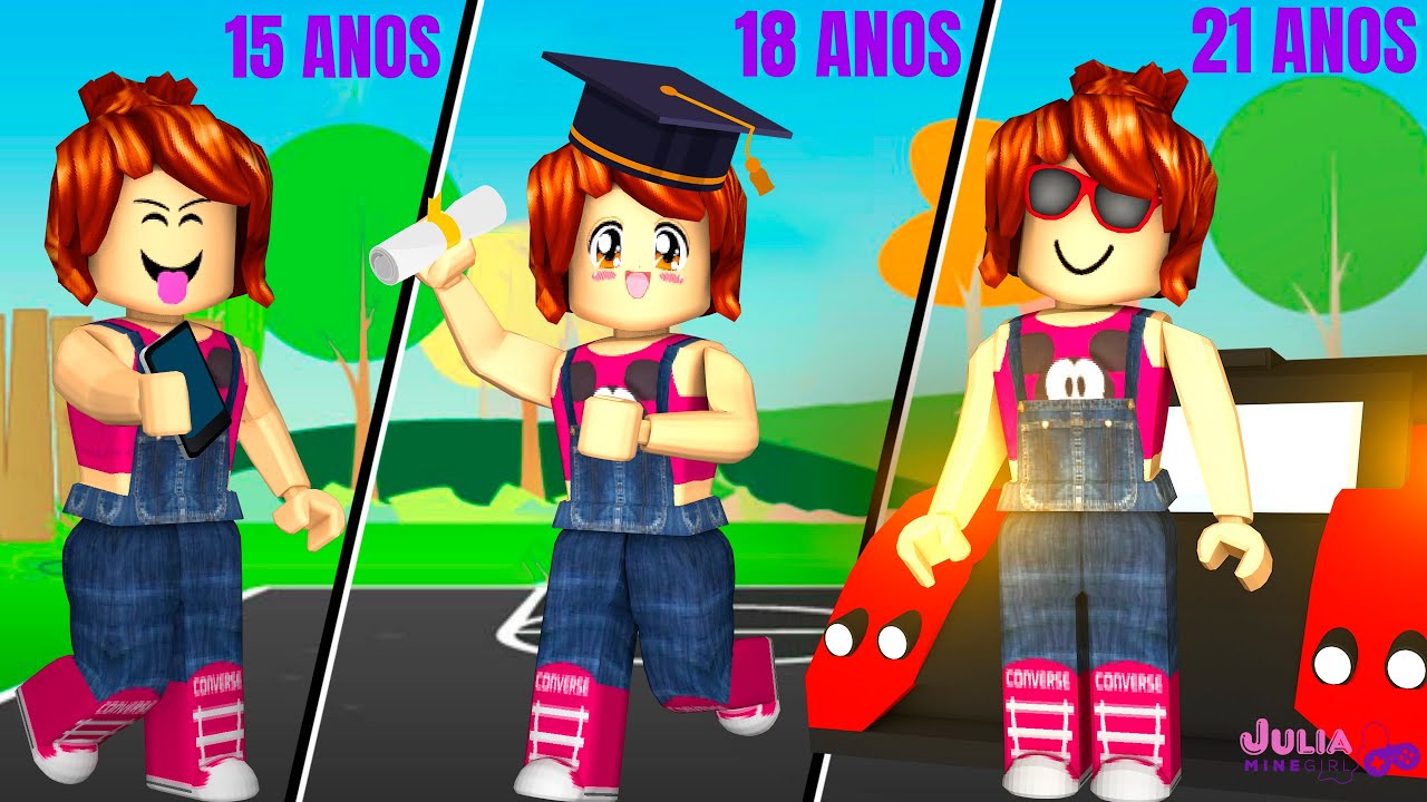 Roblox - VIDA DE ADOLESCENTE ATÉ ADULTO • Parte 2 (Growing Up)