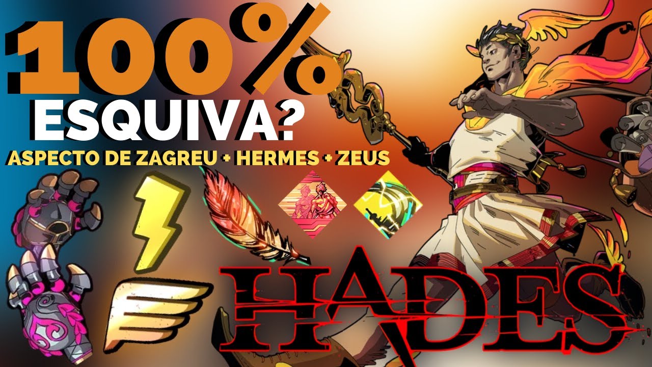 HADES - 100% DE ESQUIVA? | ZEUS (ASPECTO DE ZAGREU) | Builds de Hades #4