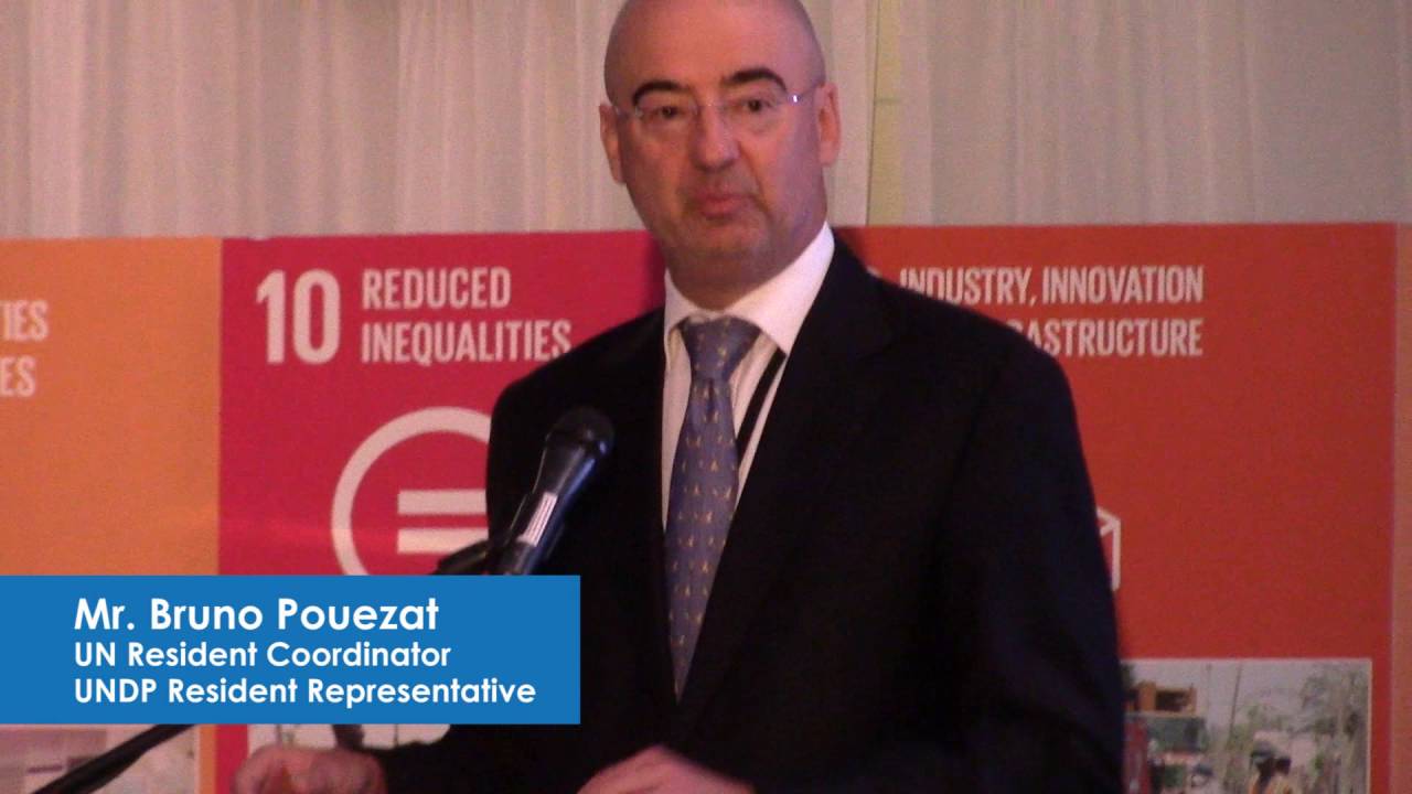 UN RC/UNDP RR Bruno Pouezat- We have 14 years left to achieve critical targets