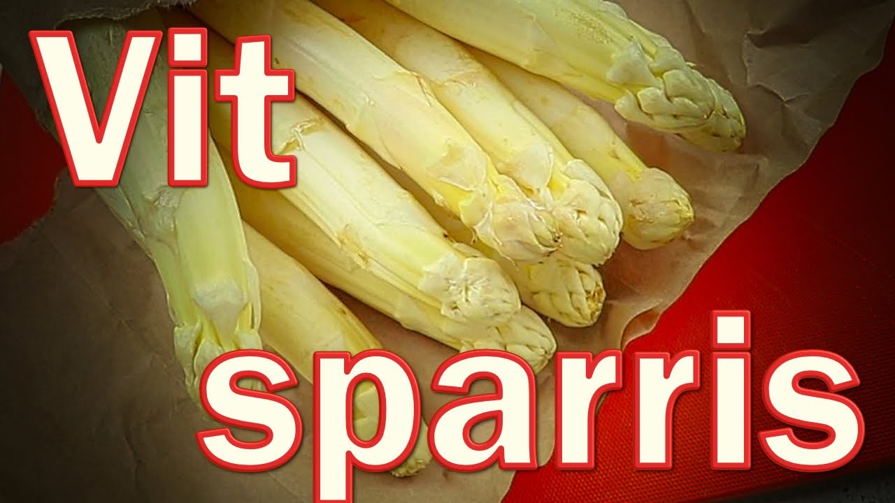 Vit sparris med hollandaise