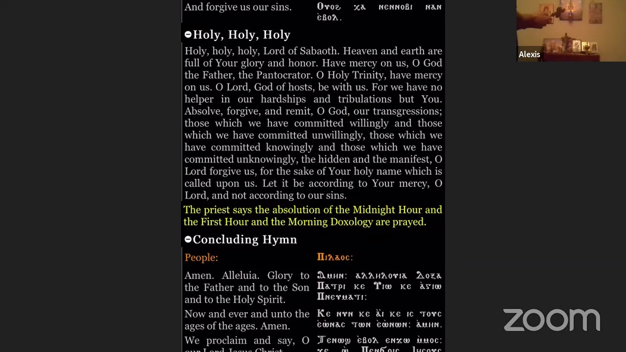 Midnight Hour (Agpeya) and Midnight Praises