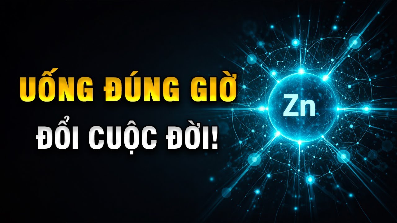【TẠI SAO BẠN CÒN CHƯA BIẾT】CƠ Thể Thay Đổi Tuyệt Vời khi Uống Kẽm Vào Ban Đêm | Khoẻ Mà Đẹp