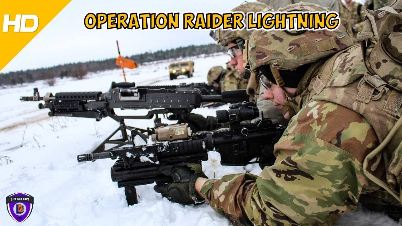 U.S. Army and Multinational Coalition Performs Winter Live Fire Training at Poland