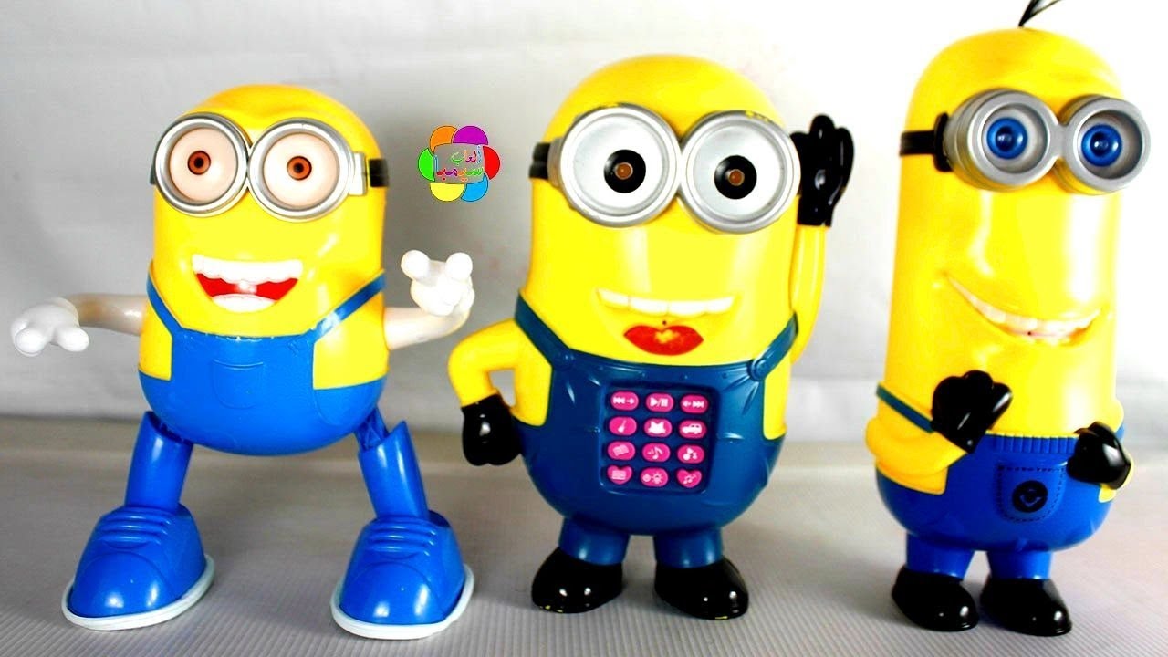 لعبة عائلة مينيون الجديدة تغنى وترقص وتقلد الاصوات العاب الاطفال Minions Family toy game