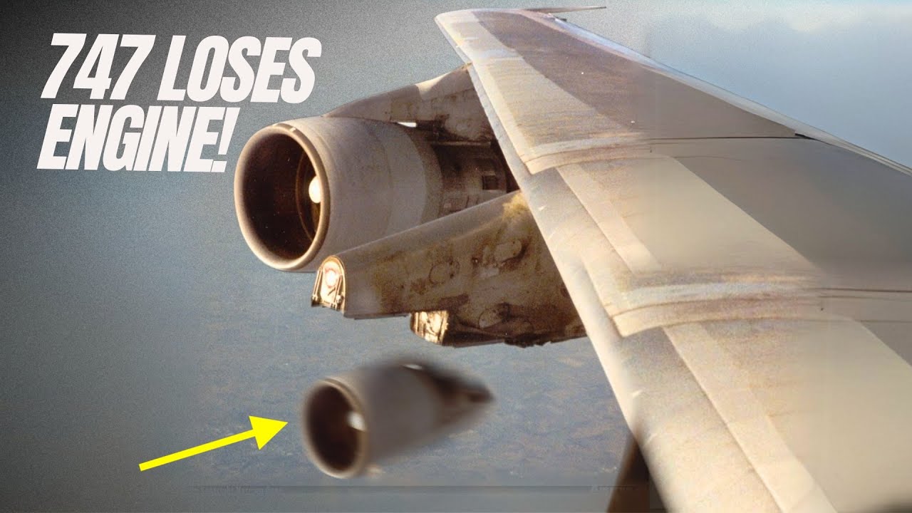 The 747 That Lost An Engine IN The Middle Of the PACIFIC