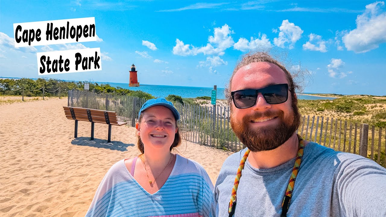 The BEST state park in DELAWARE?! (Cape Henlopen State Park)