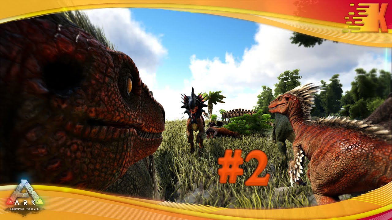 گیم پلی بازی ارک | Ark Gameplay | مود بازی به عنوان دایناسور | جنگ ریپر رپتوری 🦖
