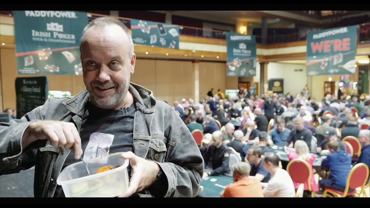 Andy Black at the Killarney Poker Festival 2023