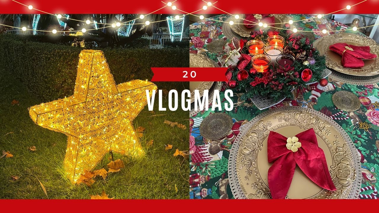 VLOGMAS 20 - Decoración navideña y paseo por Arucas