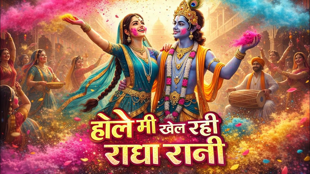 होली खेल रही राधा रानी | ब्रज की रंगीली होली |  Radha Krishna Holi Song 2026 