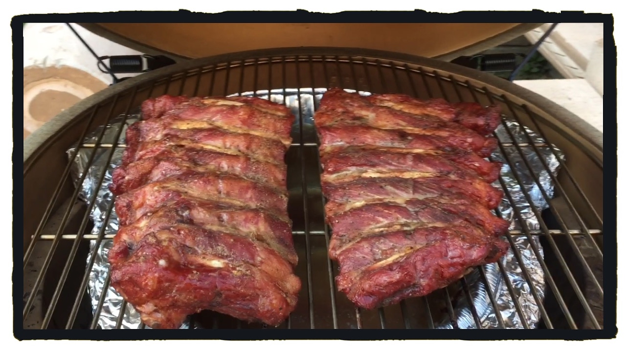 Costillas de Res Ahumadas / Smoked Beef Ribs BGE