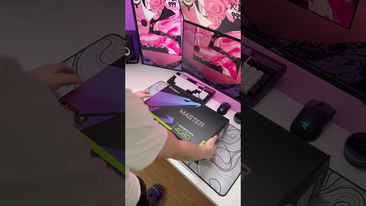 Unboxing my Dream GPU! 🤯 - RTX 4080 Super AORUS MASTER 🦅