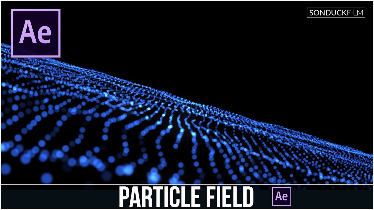 After Effects Tutorial: Particle Field Audio Reaction - Trapcode Form