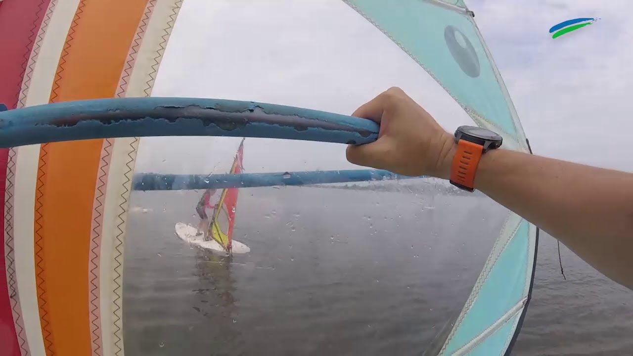 Windsurfen am Großen Meer