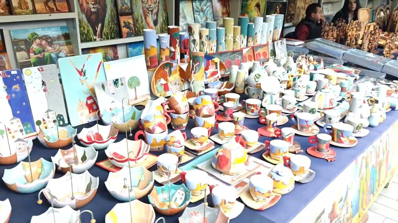 Ереван, сувенирный рынок Вернисаж 🇦🇲 