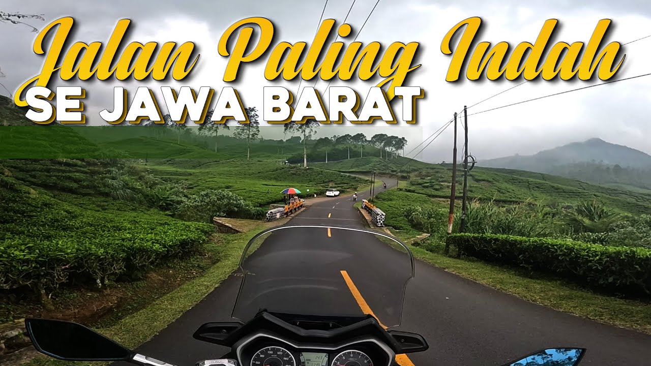 Jalan Paling Indah di Jawa Barat Ranca Bali Naringgul Selatan Cianjur