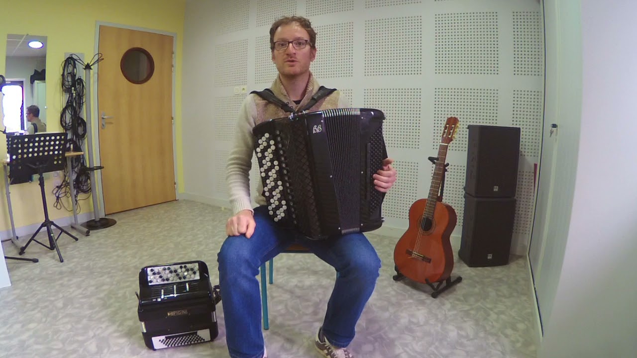 Gérald Lapalus, professeur d'accordéon