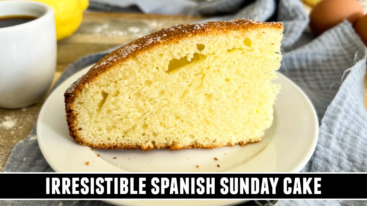 G&acirc;teau du dimanche espagnol | Le g&acirc;teau le plus facile et le plus d&eacute;licieux qui soit