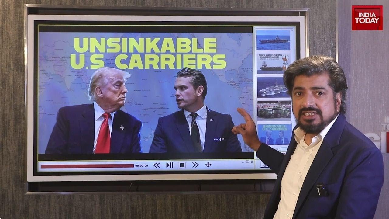 US Aircraft Carriers Vulnerable to China: Pentagon Leaked Report & Island Strategy Explained