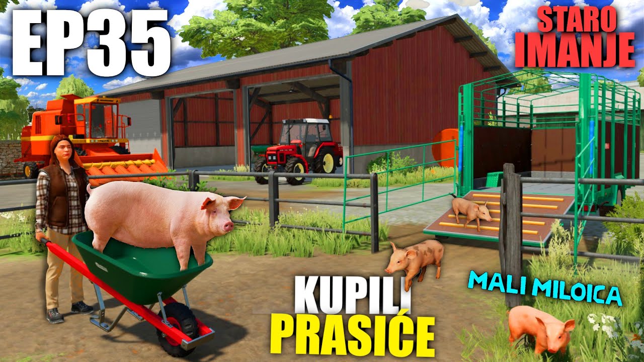 KUPILI SVINJE, POSADILI BAŠTU !! - STARO IMANJE EP35 w/Marinija