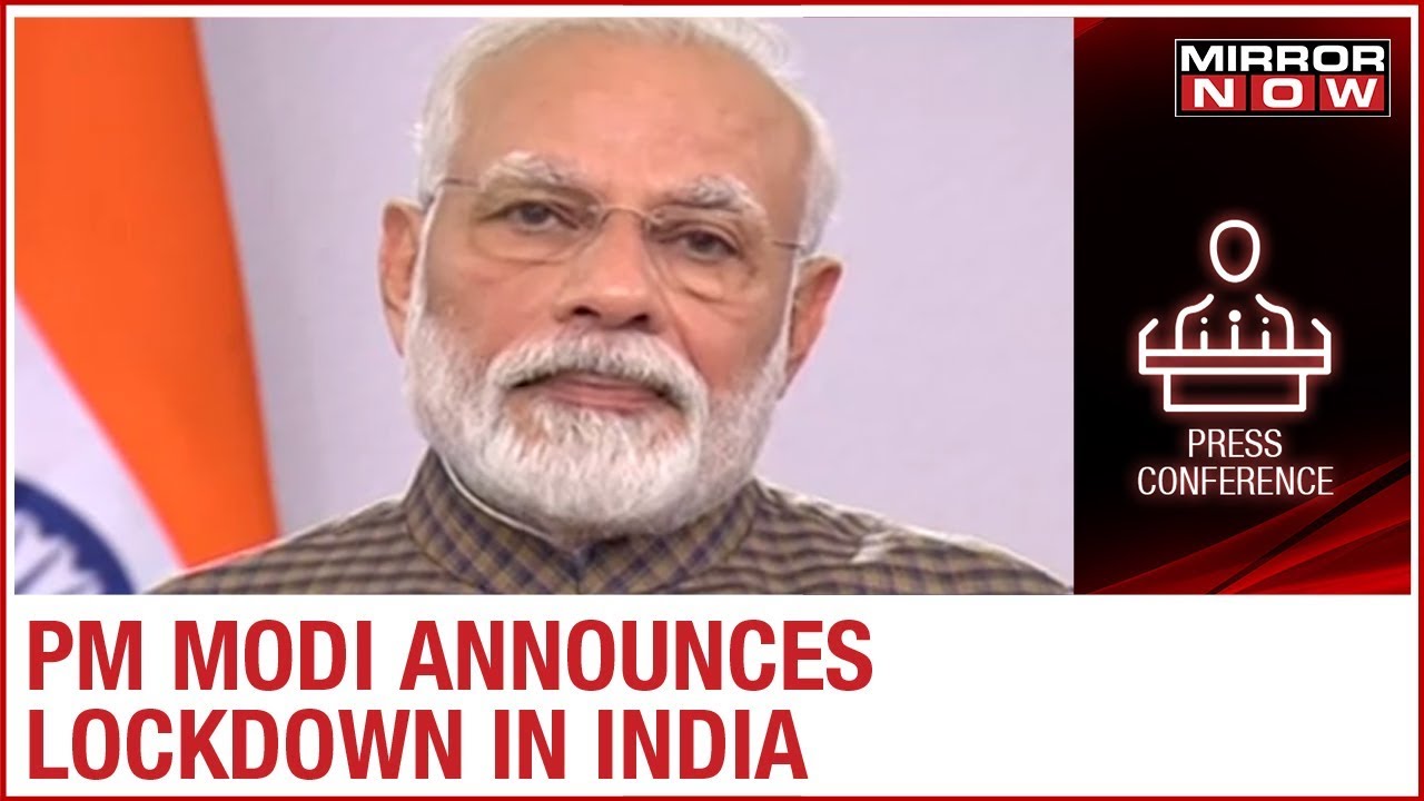 PM Modi announces complete lockdown in India for next 21 days