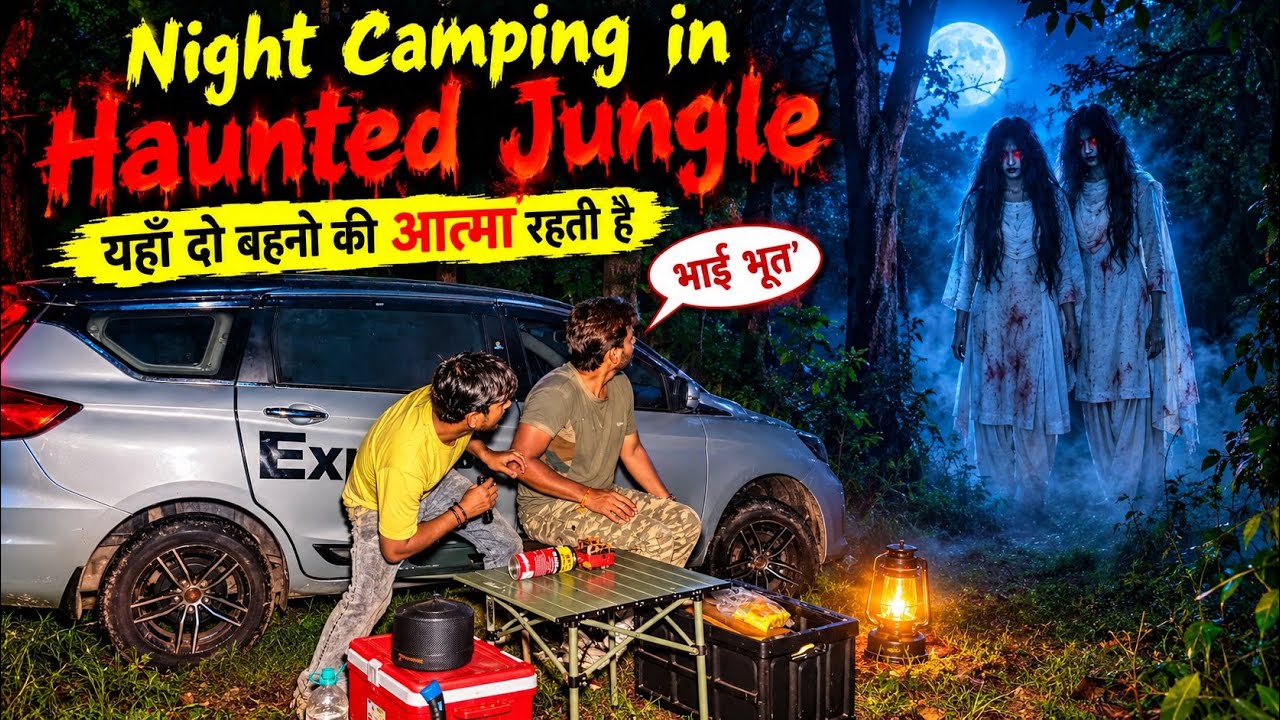 Most Haunted Jungle Camping | यहाँ दो बहनो की आत्मा रहती है | पूरी रात आत्माओ ने सोने नहीं दिया 