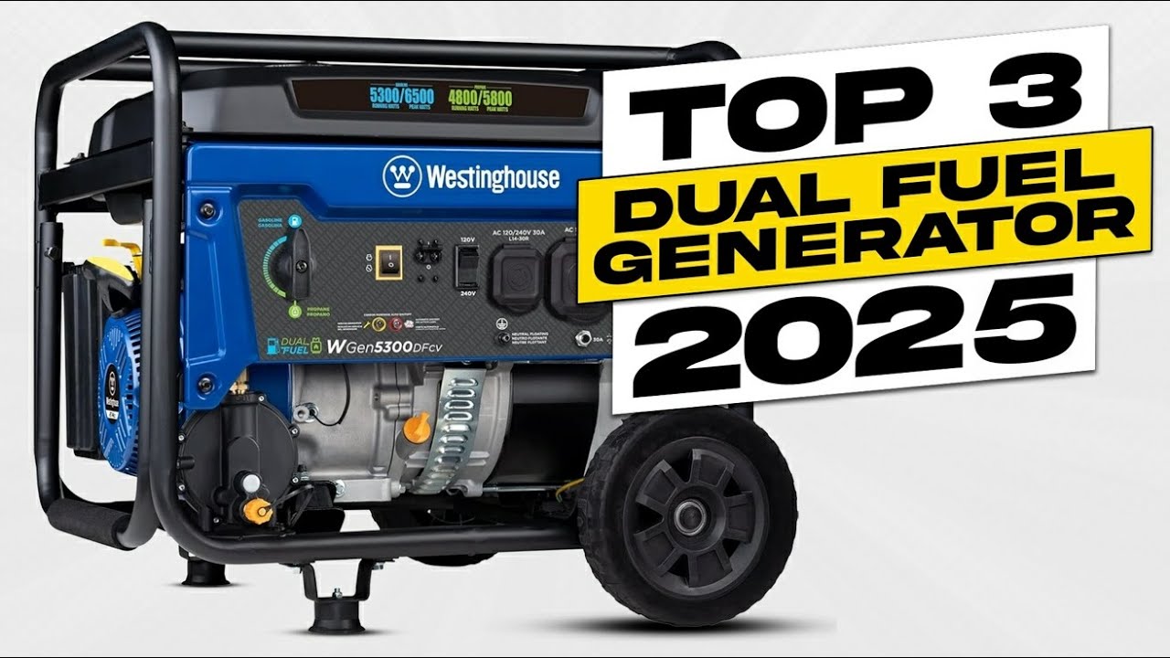 Top 3 BEST Dual Fuel Generator