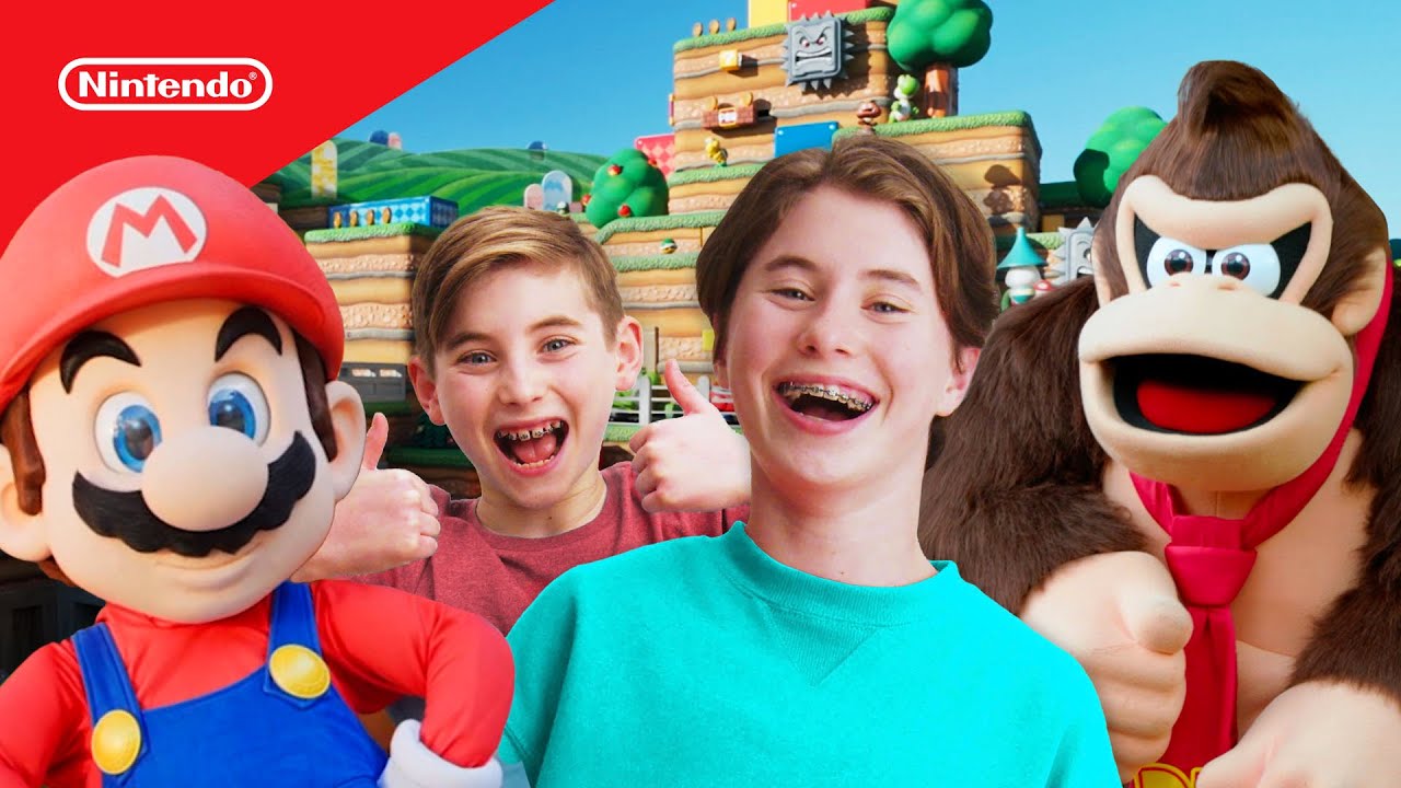 Nintendo in Real Life 🤩 Explore SUPER NINTENDO WORLD™️ Orlando With My Family | Play Nintendo