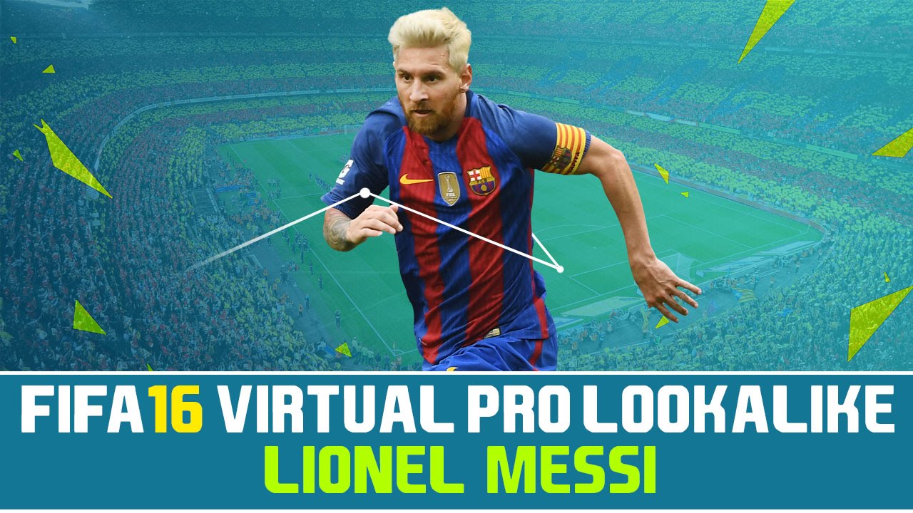 FIFA 16 | VIRTUAL PRO LOOKALIKE TUTORIAL - LIONEL MESSI (WITH BLONDE HAIR & BEARD)