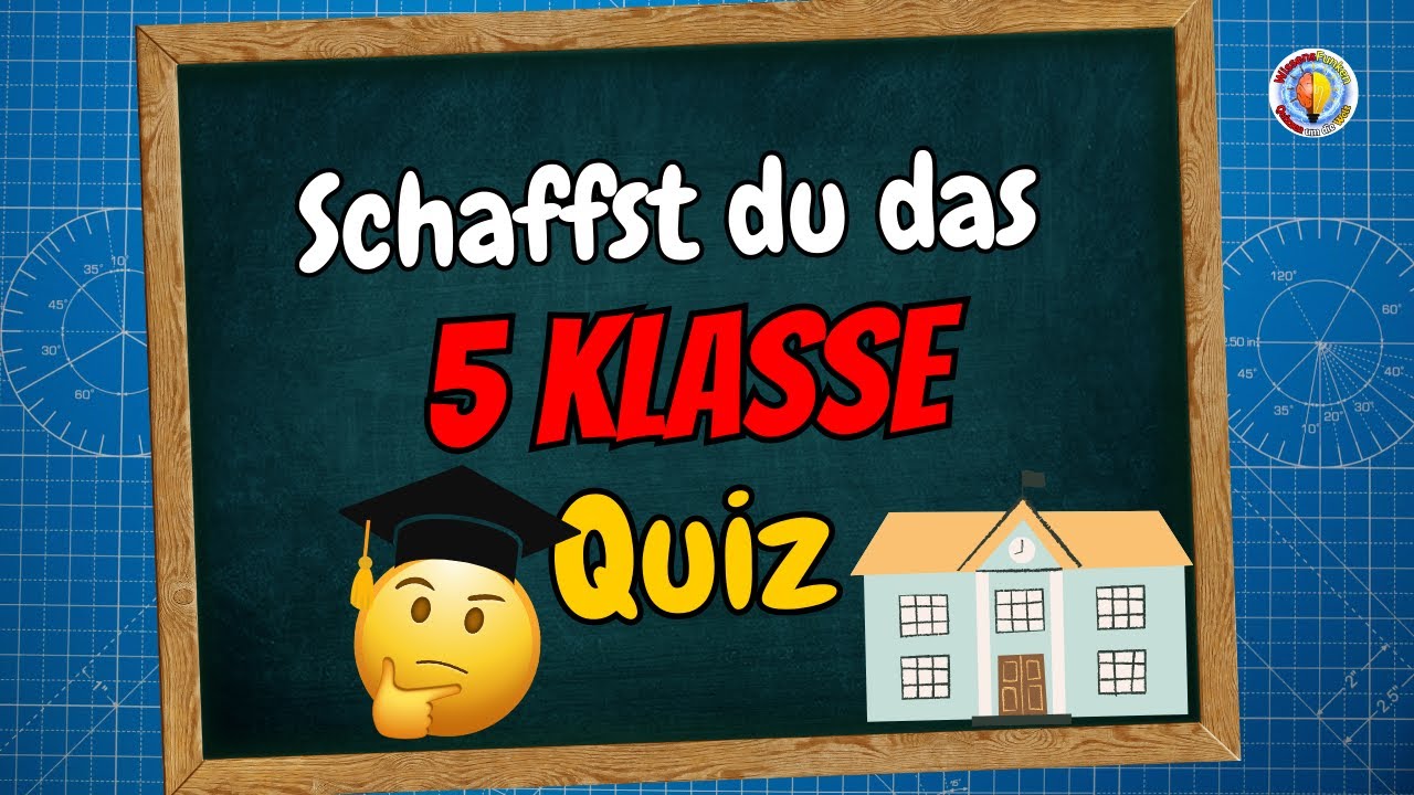 30 Fragen für die 5. Klasse! 🎓 | Bestehst du das Grundschul-Quiz oder musst du zurück in die Schule?