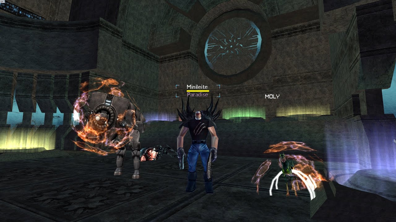 Anarchy Online - Engie. Mitaar solo (Technomaster Sinuh) - Optimized run