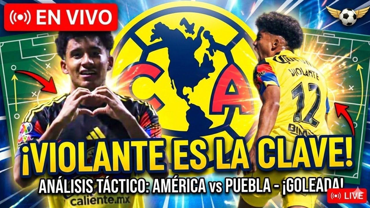 🦅🦅 VIOLANTE el héroe en Puebla 🦅🦅 | CLUB AMÉRICA.
