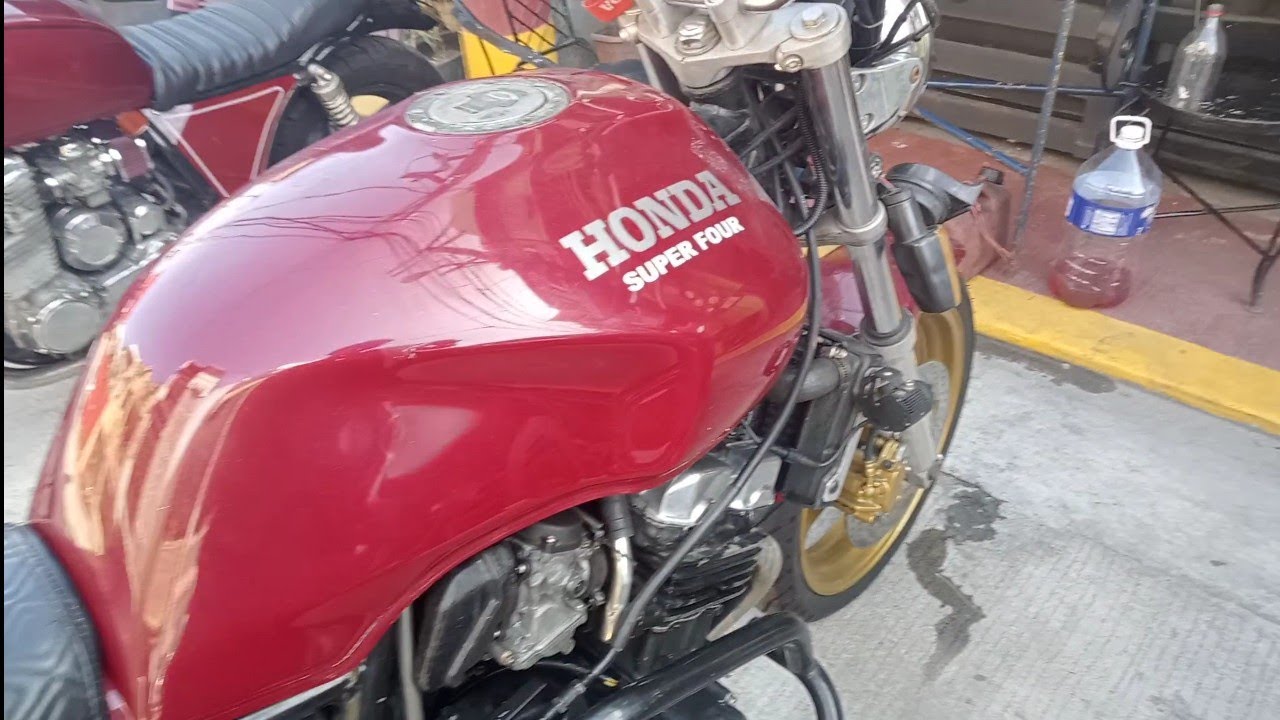 CB400 TICKING SOUND FROM THE ENGINE FIXED!