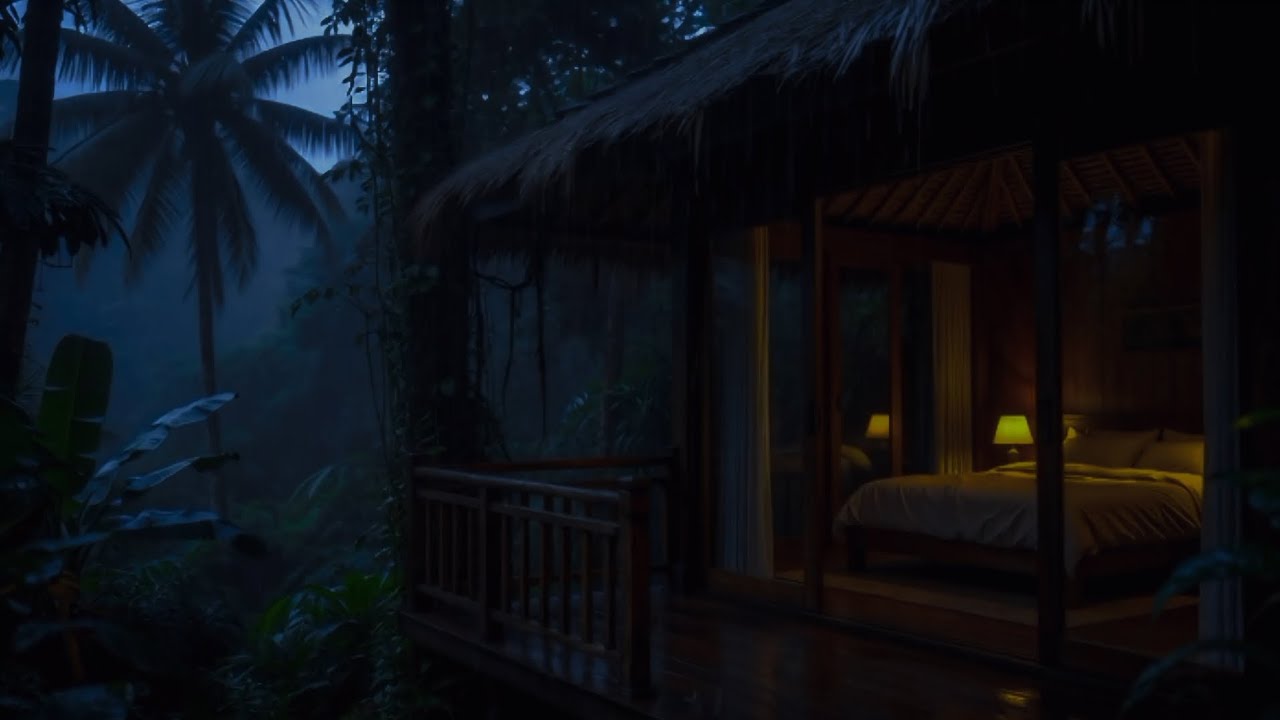 Sleep Deeply with Soothing Rain Sounds in Your Bedroom 🌧️💤