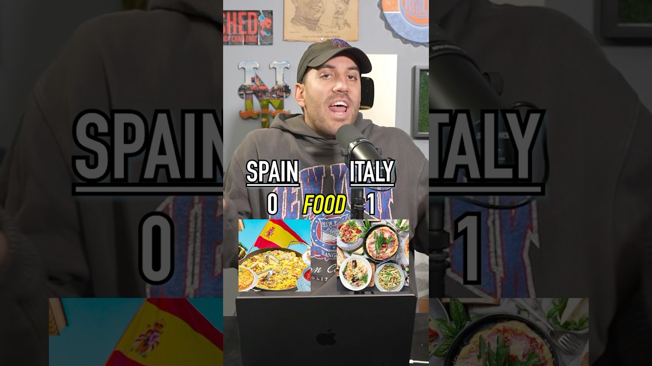 Spain Vs Italy! Which Is Better In These? #shorts #spain #italy #country #food #nightlife