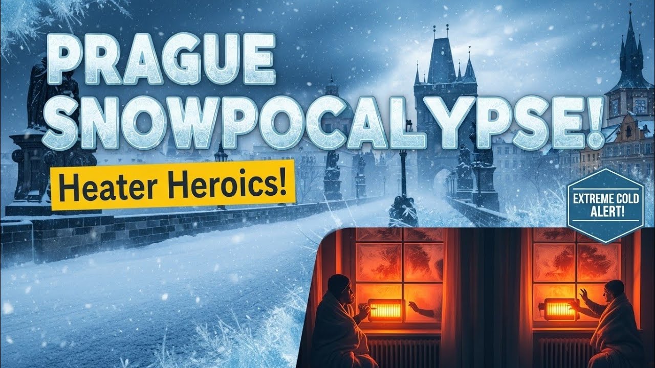 Heater Heroics: выживание в снежном апокалипсисе в Праге и экономия энергии!