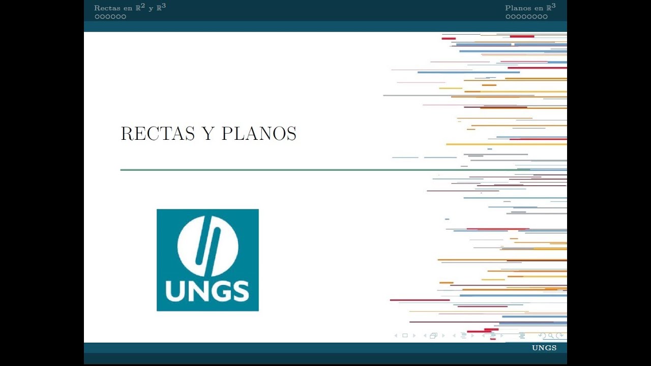 Rectas y planos. Parte 1