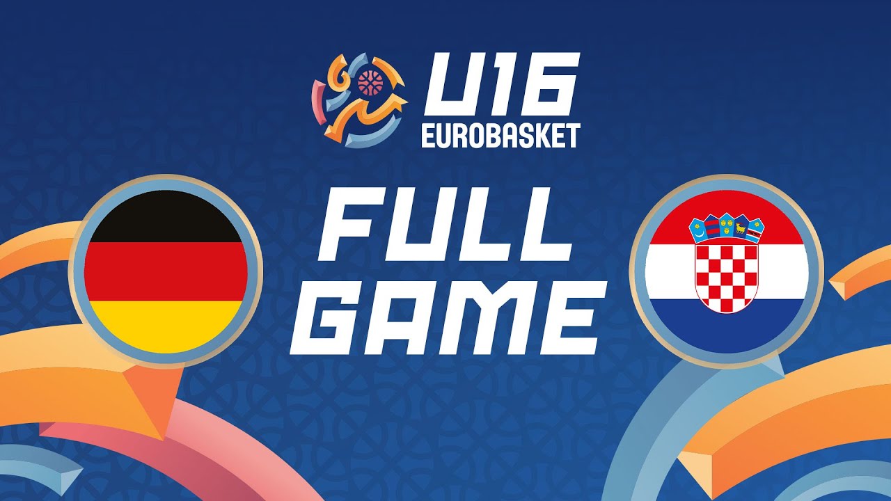 Group Phase | Germany v Croatia | Full Basketball Game | FIBA U16 Women's EuroBasket 2025