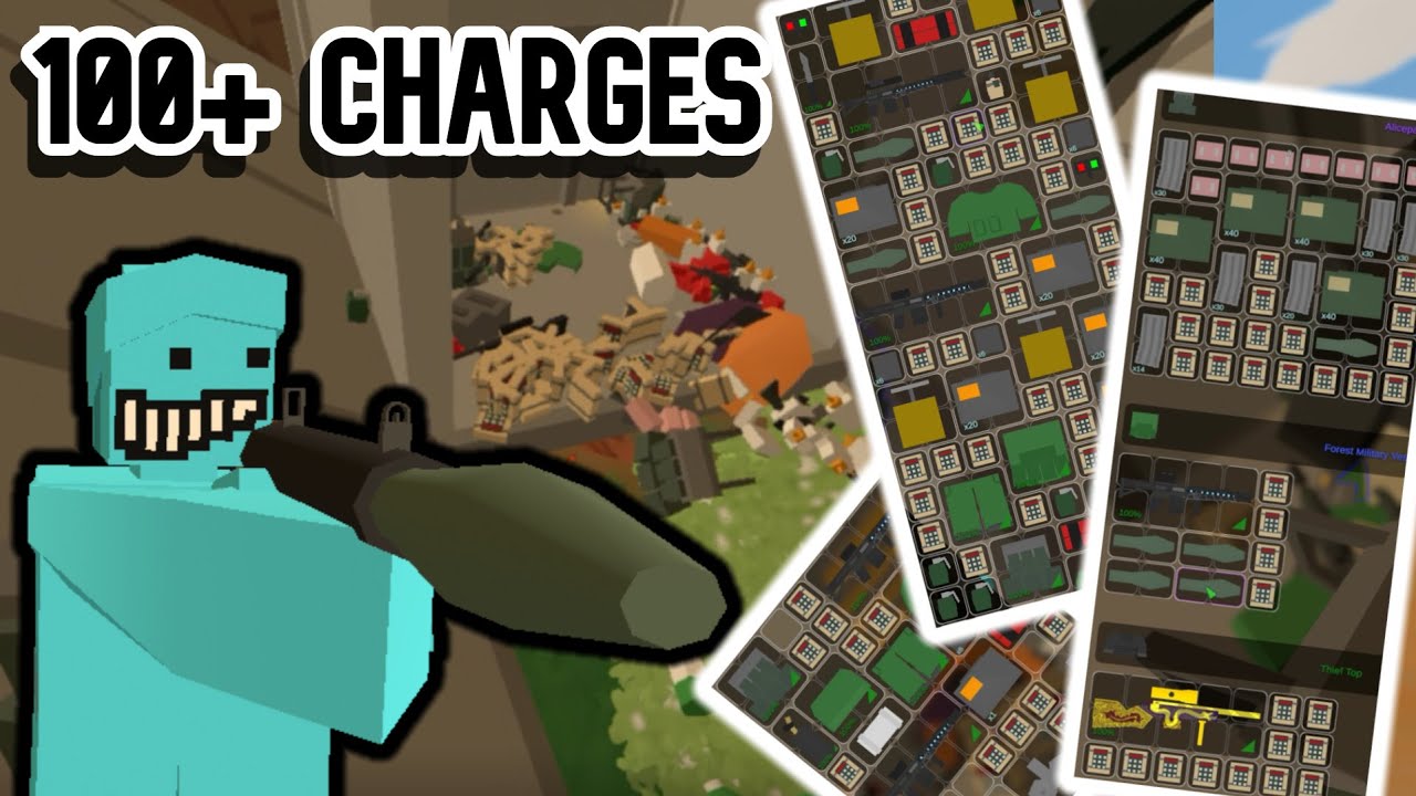 4 Minutes of ABSURD Unturned Baseraids(100+ C4 PROFIT)