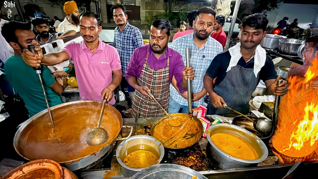Rs 40 Only | Punjab ka Cheapest Highway Dhaba Food | Street Food India