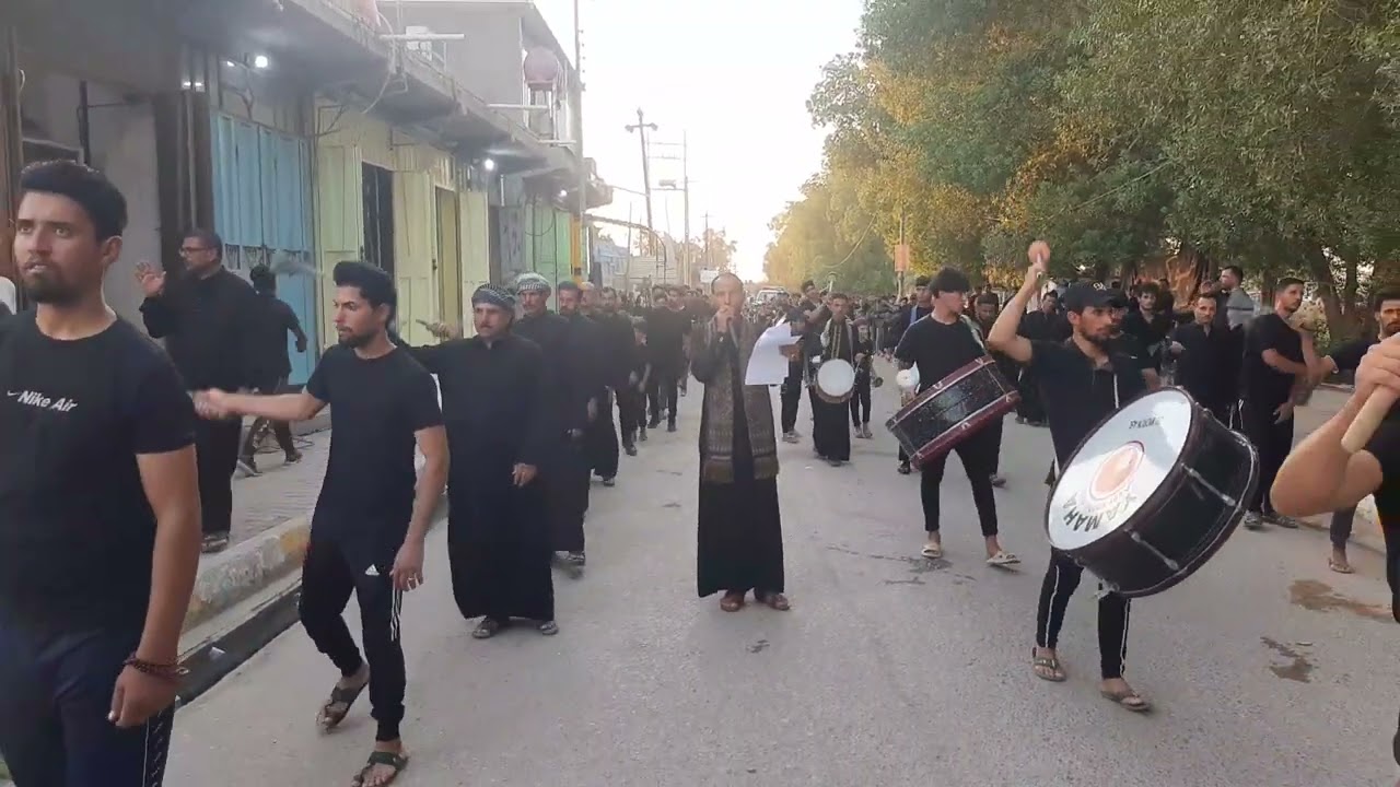 ملا محمد الجبوري: موكب قطيع الكفين اهالي ناحية نفر 1445