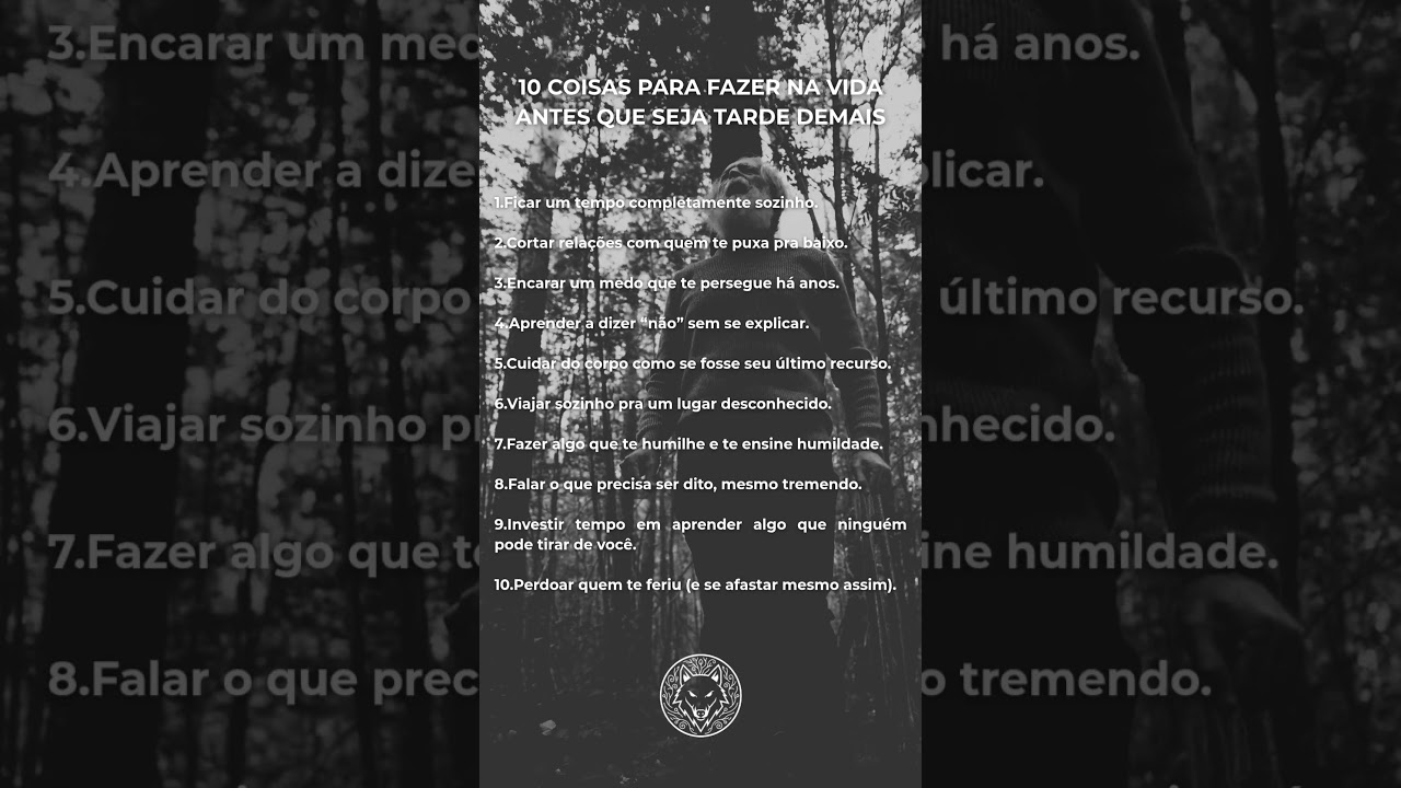 FA&Ccedil;A ANTES QUE SEJA TARDE DEMAIS! #for&ccedil;amental #mentalidadedeguerra #autodom&iacute;nio #mentalidade