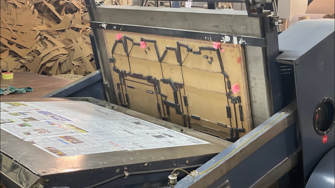 ￼ die cutting ￼ machine