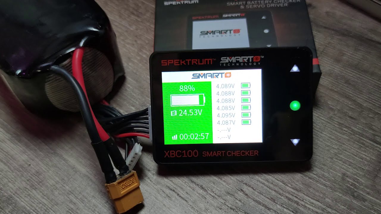 Spektrum XBC100 Smart battery checker (DUTCH)
