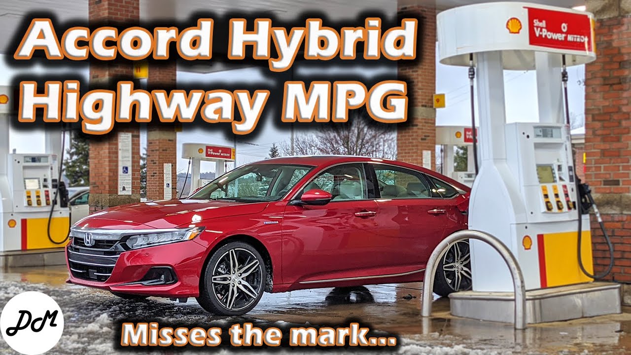 2021 Honda Accord Hybrid – Highway MPG | Real-world Test
